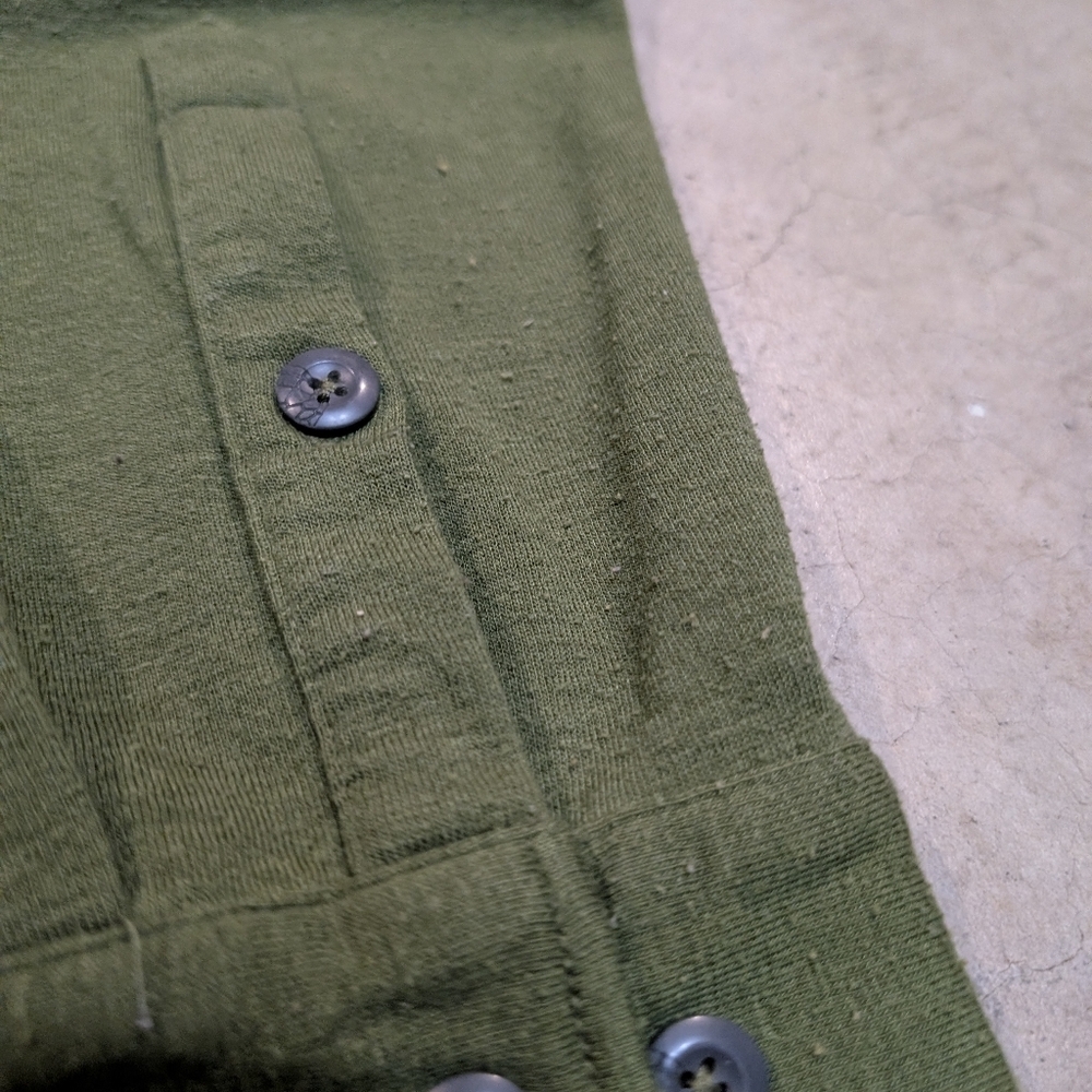 Stio Basis Power Dry Shirt Men's M Green Button Up - Picture 3 of 6